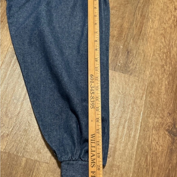 Vintage Panhandle Slim Women’s Western Denim Shirt Sz Medium - Picture 7 of 8